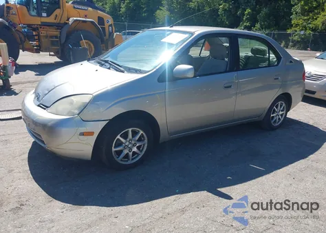 2001 Toyota Prius from USA, damaged, VIN JT2BK12U310038650